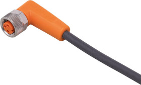 ifm Electronic EVC144 Kabel połączeniowy złącze żeńskie kątowe 2 m Ilość pinów: 3 1 szt.