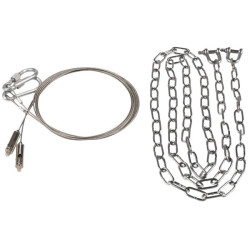 SLV 1007676 SLVtec Suspension Set Stainless Steel 1500mm Adjustable