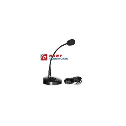 Mikrofon gęsia szyjka 40cm MH805 giętki uchwyt 40cm