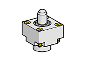Głowica sterująca wyłącznika krańcowego ZCKE66, Telemecanique Sensors OsiSense XC