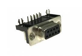 GNIAZDO DB9 RS232 KĄTOWE DO DRUKU