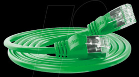 PKW-LIGHT-STP-K6 0.5 GN Cat.6 SLIM light cable, U/FTP, 0,5 m, green