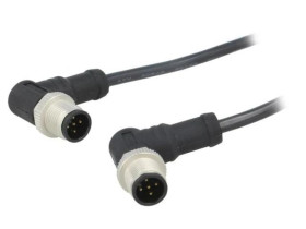 M12A05MR12AMRSB001 Kabel do czujników/automatyki 5PIN M12-M12 1m wtyk wtyk