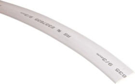 Osłona termokurczliwa Biały 3:1, średnica 9mm, dł. 5m, RS PRO