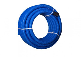 Rura karbowana dwuwarstwowa w kręgach niebieska RODK fi110/95mm 10617 /25m/