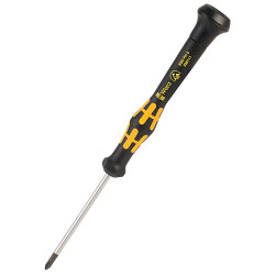 Wera 05030111001 1550 PH ESD Kraftform Micro Screwdriver Phillips PH 0 x 60mm