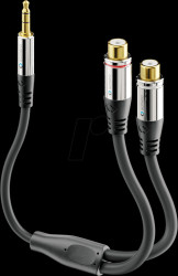ACA003 3.5-mm to 2x RCA audio adapter cable 0.2 m