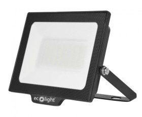 Projektor z możliwością podłączenia czujnika ruchu 50W 4500lm 3000K IP65 czarny naświetlacz NL-1 EC20185