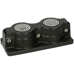 Trelleborg 105929 SCG 2 Screw Cable Grommet IP55 TPE Black 1piece