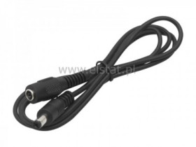 Przedłużacz DC wt.- gn.DC 2,1 / 5,5mm 1m