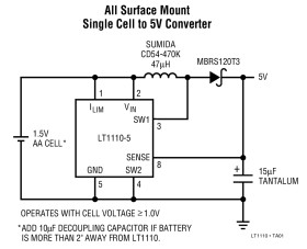 Micropower DC-DC Converter Adjustable and Fixed 5V, 12V