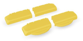 Hinge, ABS, (L x W x H) 100 x 27 x 48.3 mm, yellow, for B 233012/B 273612, 96930003