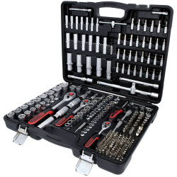 KS Tools 917.0255 1/4&quot;&#x2B;3/8&quot;&#x2B;1/2&quot; Socket Set, 255 Pcs
