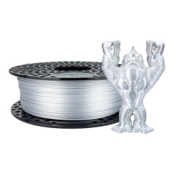 PLA Silk filament Silver 1.75mm 1kg - Azurefilm