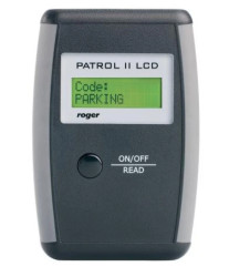 Przenośny czytnik transponderów zbliżeniowych UNIQUE rejestracja prac wartowników PATROL II LCD