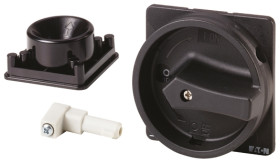 Uchwyt obrotowy zamknięcie zamknięcia do Wyłącznik odłączania P1, wyłącznik odłączania P3 kolor Czarny IP65 Eaton