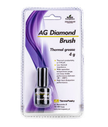 >4.0 W/mK AG Diamond Brush Thermal Grease 4g Bottle with Brush