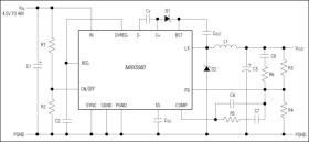 1A, 40V, MAXPower Step-Down DC-DC Converters