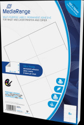 MRINK145 Removable labels, 105 x 74 mm, 400 sheets, white