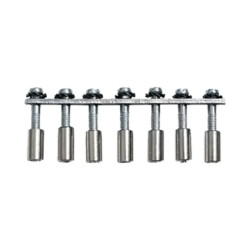 Mostek grzebieniowy MRK 16mm2 z wkrętami 7 polowy, T0-2262-1060157