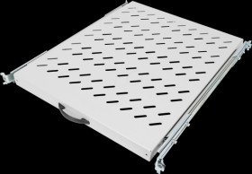 DN-19 TRAY-2-800 19" shelf, 1U, gray