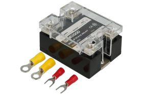 Przekaźnik; SSR (półprzewodnikowy); 1-fazowy; GD2544ZD3; 3÷32V; DC; 25A; 44÷440V; AC; przełączanie w zerze; triak; śrubowy na pa
