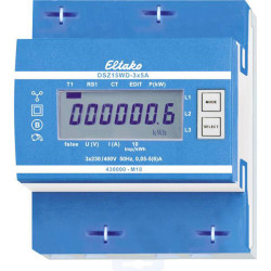 Eltako 28305015 DSZ15WD-3x5A 3-Phase Electric Meter Incl Converter MID Approved