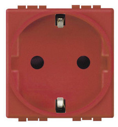 Legrand Gniazdo Living&Light czerwony L4141R