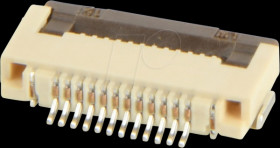 Z56-12-11110 SMD ZIF plug 12pin RM0.5 Piano
