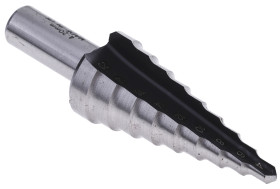 Wiertło Wiertło stopniowe od 4mm do 20mm RS PRO głębokość wiercenia 3mm 9-stopniowe HSS