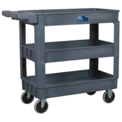 Sealey CX203 Trolley 3-Level Composite Heavy-Duty