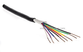 XSTDYz 8x0.5 PE+ żel czarny Eca Satec /100m