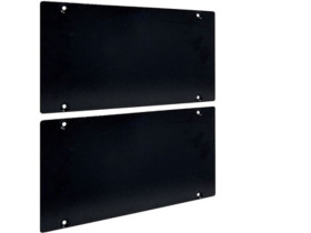 Pokrywy boczne cokołów IP41 RAL9005 200x400 FZ941WS HAGER