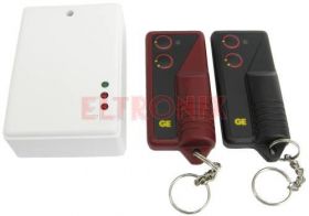 J-113 ODBIORNIK 2 KANAŁOWY + 2 PILOTY 2 KLAWISZOWE