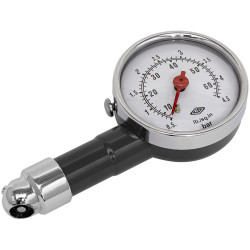 Sealey TST/PG97 Tyre Pressure Gauge Dial Type 0-4.5bar(0-60psi)