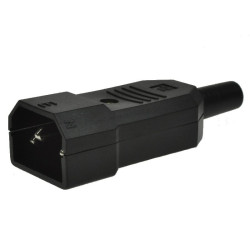 Wtyk AC IEC C14 zasil.komp. na kabel IEC