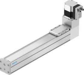 Siłownik liniowy elektryczny długość skoku 300mm obciążenie 200N Festo Napięcie wejściowe 24V dc Mikrosiłownik liniowy