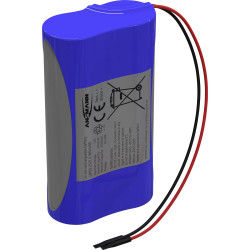 Ansmann 2447-0105 Battery Pack 2x 18650 Li-ion 7.2V 3350mAh UN 38.3