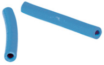 Protection and insulating grommet, inside Ø 1.25 mm, L 20 mm, light blue, PCR, -30 to 90 °C, 02010001020