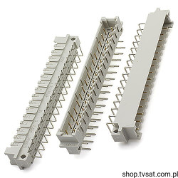 V42254-B7291-C217 Connector 2 x 16 Pin DIN 41612 THT SIEMENS