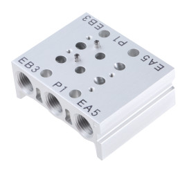 Płyta przyłączeniowa modułowa 2-drogowa G 1/8 1/8in G SMC