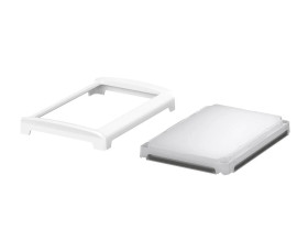 Bopla BOV 1209_ FO 9003 D LL (48332231) - półprzezroczysta pokrywa BoVersa typu translucent z otwartym białym design coverem (12