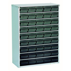 Raaco 118231 945-00 ESD Cabinet 417 x 306 x 150mm 45 Drawer