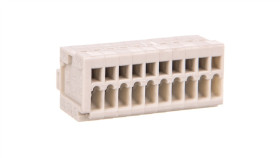 Gniazdo Mcs-Micro 10-Biegunowe Jasnoszare Raster 2,5Mm 733-110