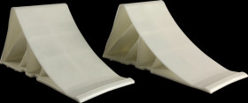 Trailer - Brake wedge/chock, 2 pieces