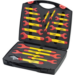 Wiha 43022 5590NT20 Single open-end spanner set, insulated 6-32 mm 21pc
