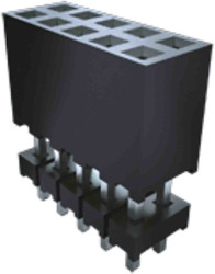 Gniazdo PCB 40 -pinowe 2 -rzędowe raster: 2mm typu płytka – płytka Pionowy Przewlekany