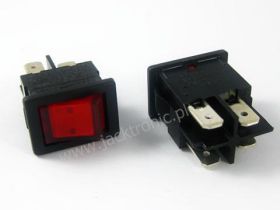 PRZEŁ.<13> CZER.2x10A/75A 250V NEON.