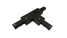 Łącznik T Czarny Do Szynoprzewodów 1 Fazowych Lp-553 Bk Light Prestige