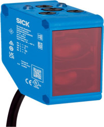 Czujniki fotoelektryczne Odblaskowe Prostokątny SICK Przekaźnik SPDT zakres 0,03 → 20 m LED